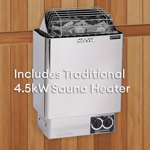 Finnmark FD-5 Trinity XL Infrared & Steam Sauna Combo - Image 11