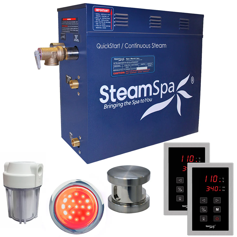 Royal Series Steam Bath Generator with Quick Start, Auto Drain & Chromatherapy - Image 16