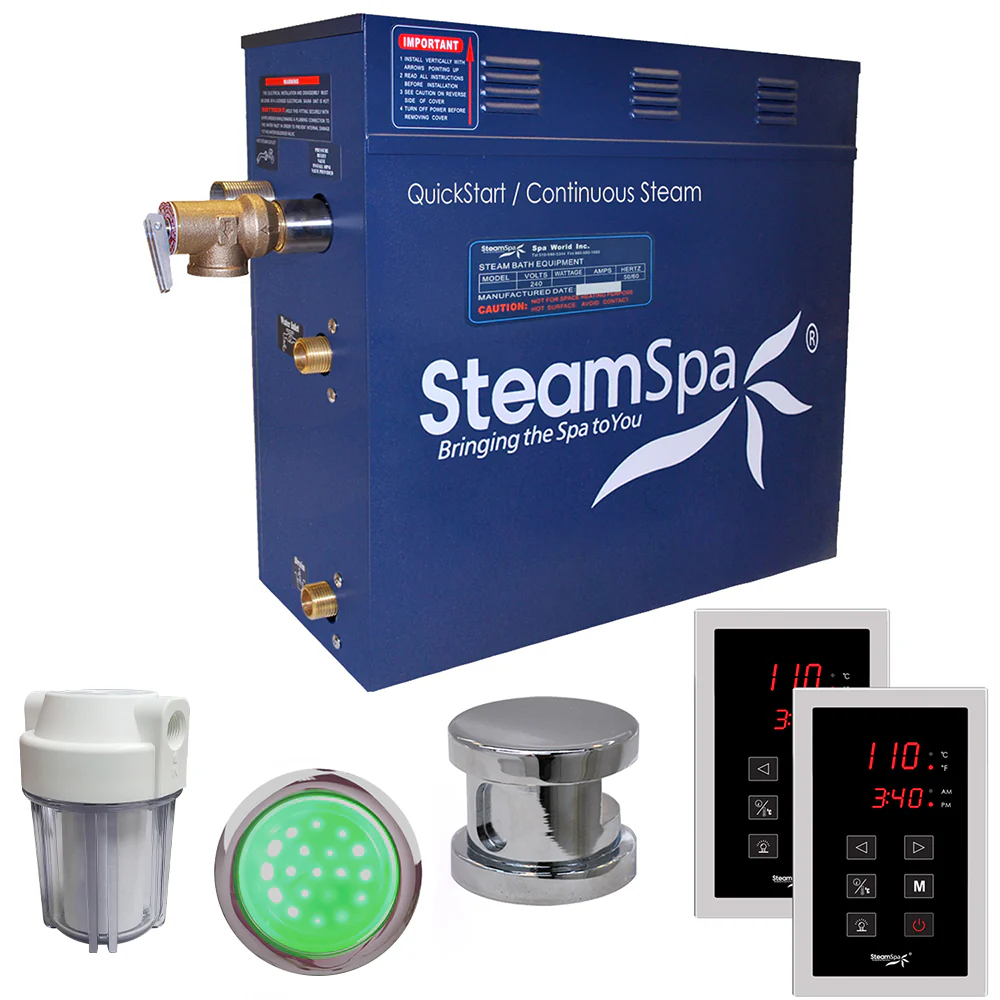 Royal Series Steam Bath Generator with Quick Start, Auto Drain & Chromatherapy - Image 18