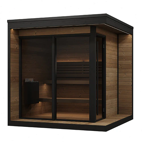 SaunaLife Garden Luxury-Series GL6 Outdoor Sauna Kit