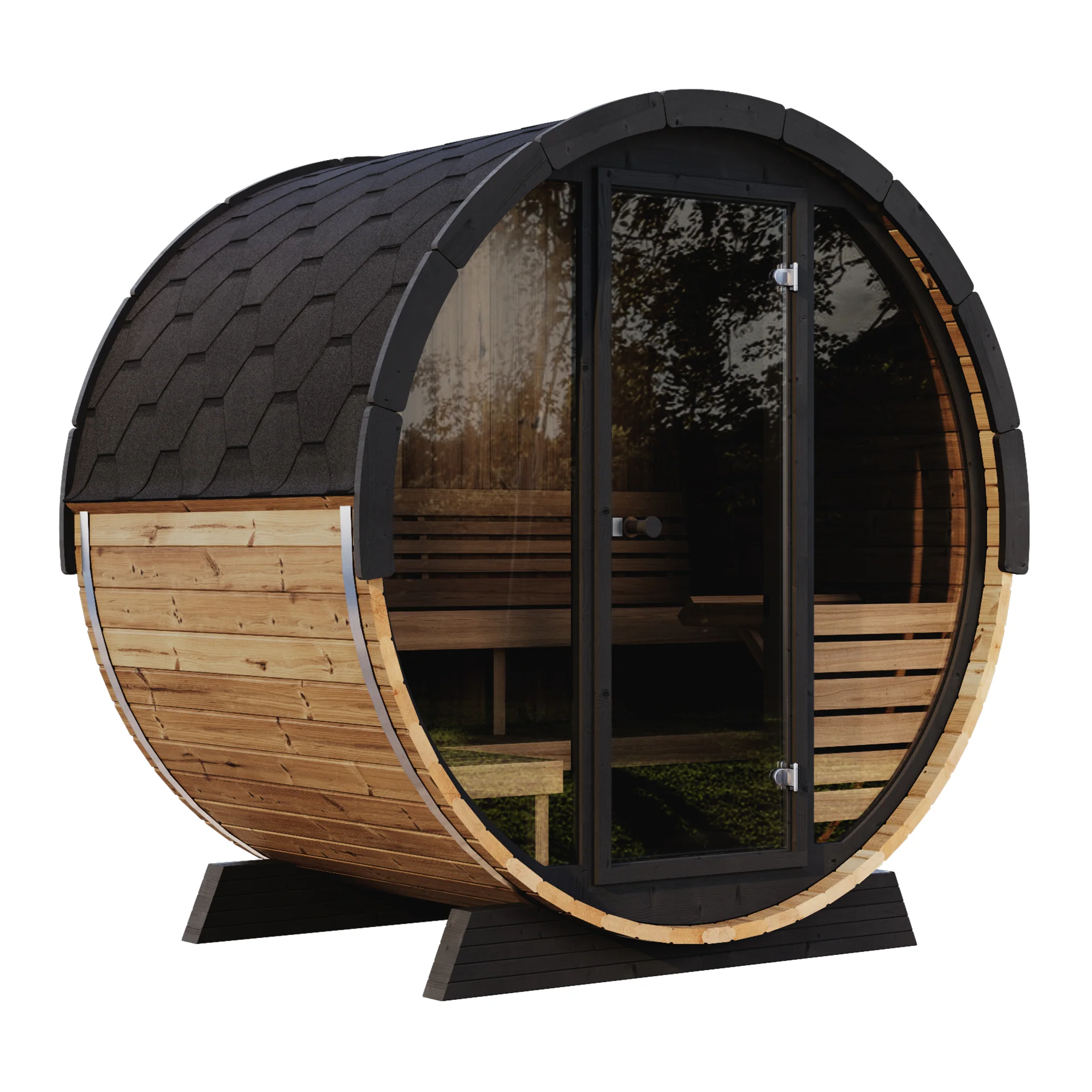 SaunaLife Ergo Elegance Series Model EE6G Sauna Barrel