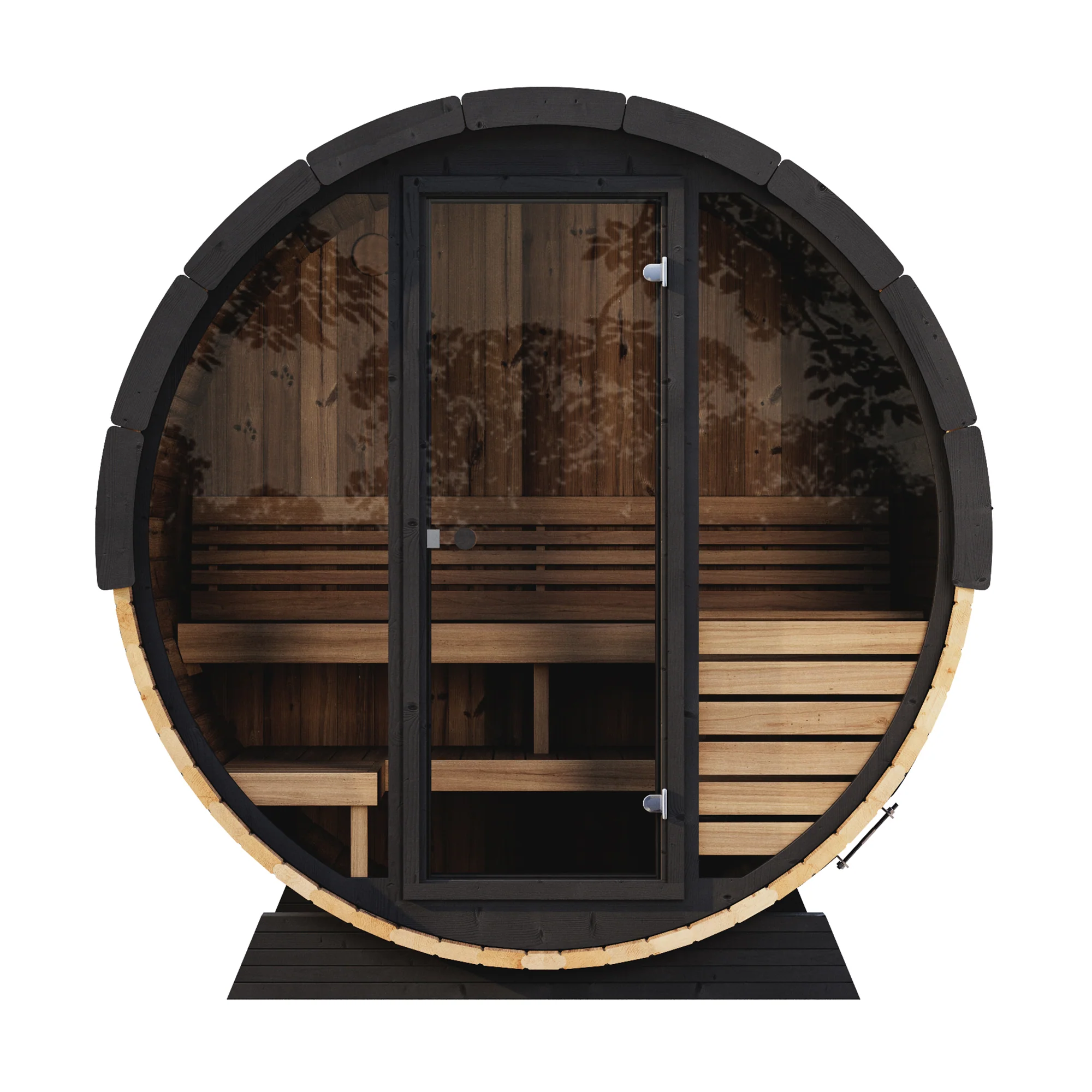 SaunaLife Ergo Elegance Series Model EE6G Sauna Barrel - Image 2