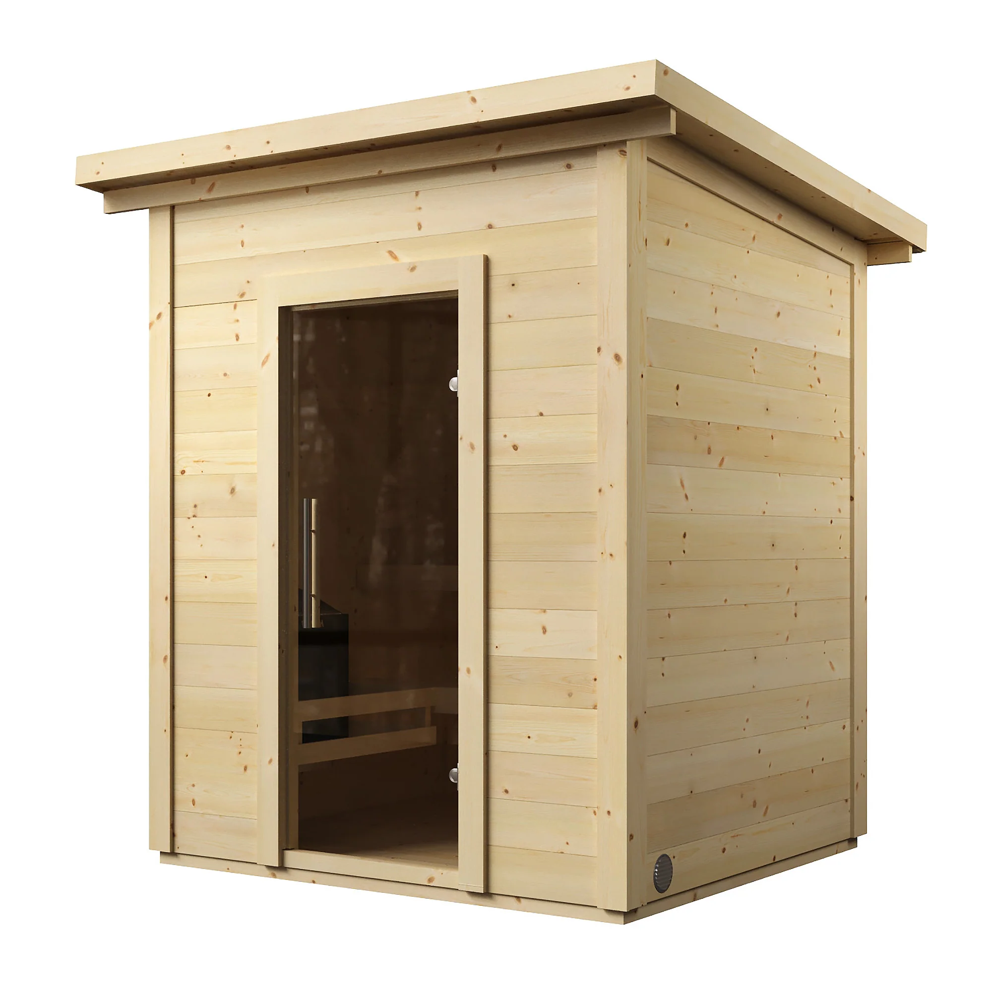 SaunaLife Garden-Series Model G2 Outdoor Home Sauna Kit
