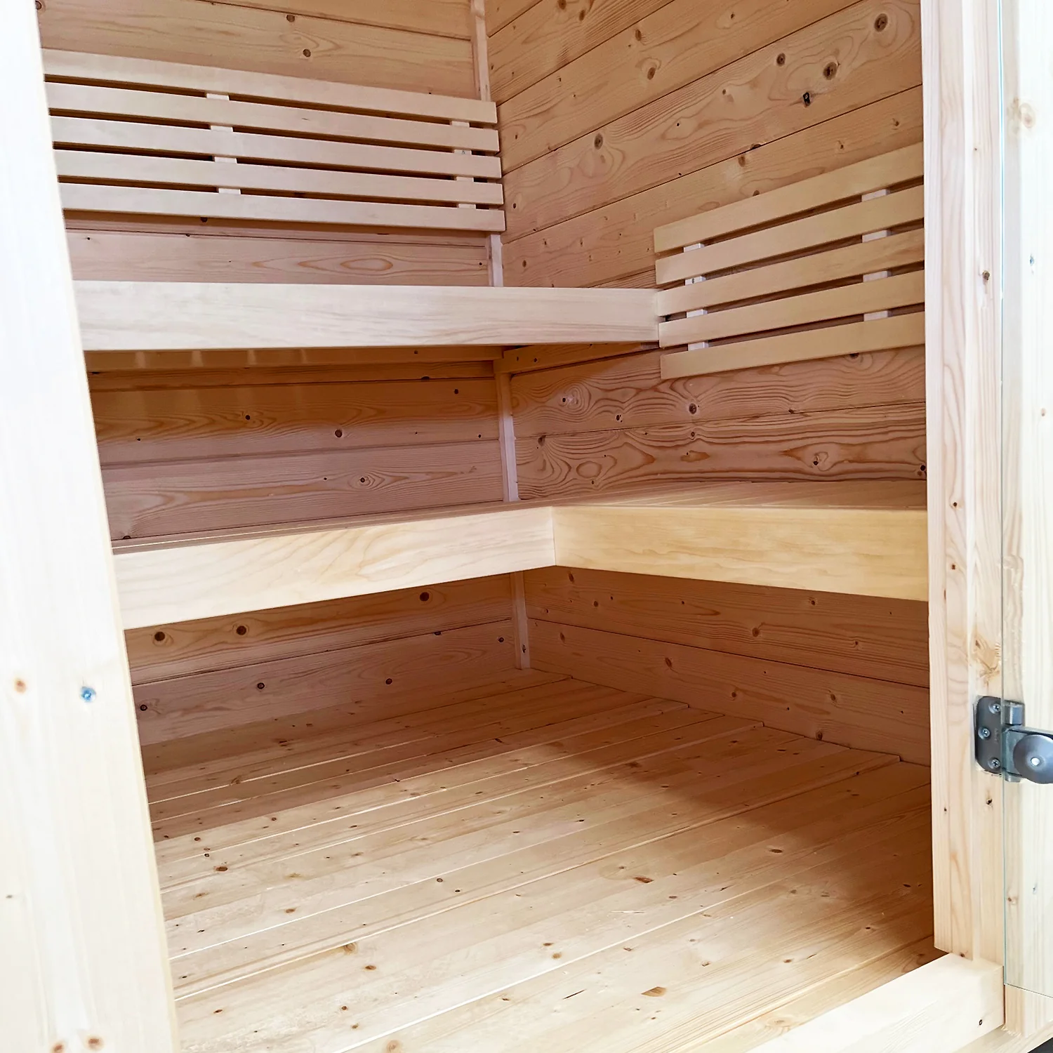 SaunaLife Garden-Series Model G2 Outdoor Home Sauna Kit - Image 6