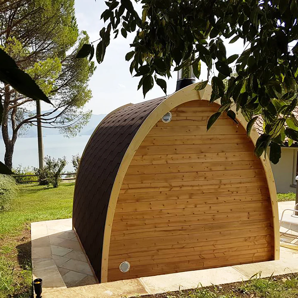 SaunaLife Garden-Series Model G3 Outdoor Home Sauna Kit - Image 4
