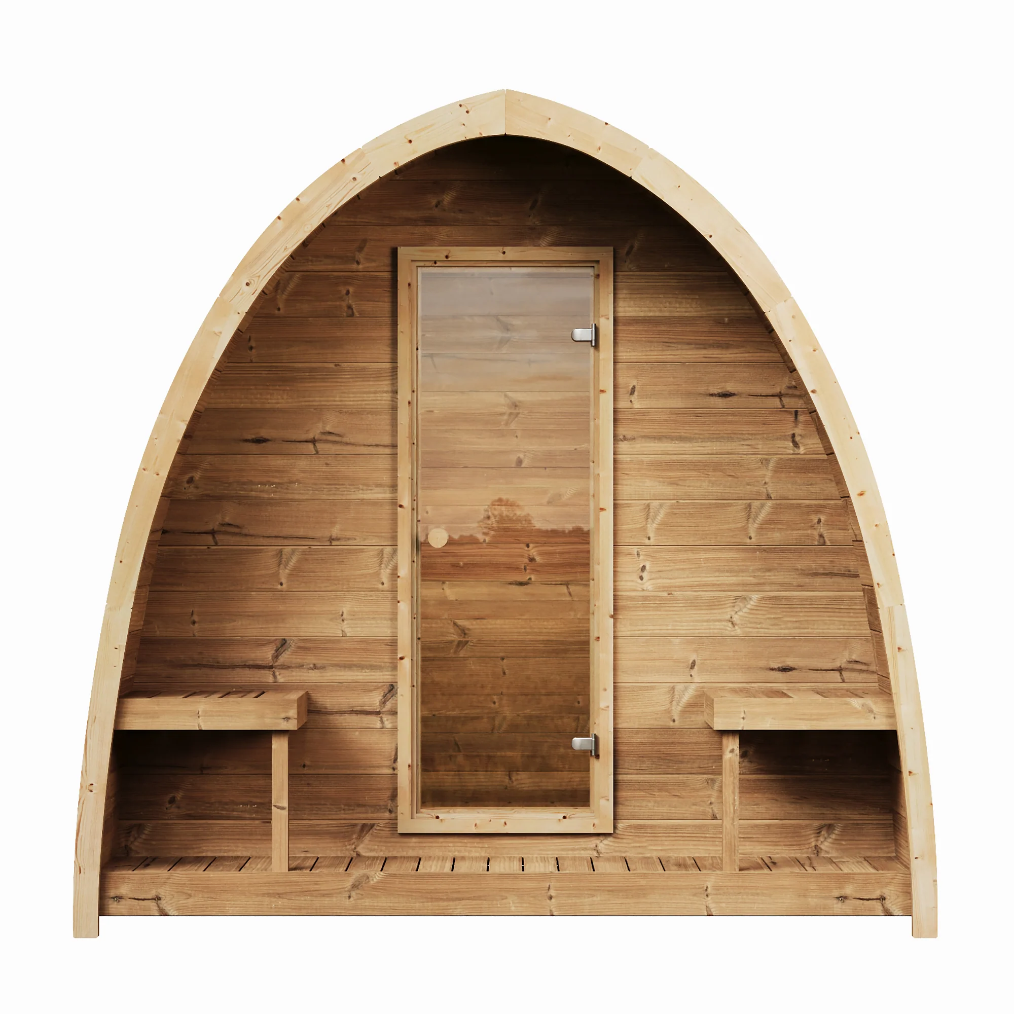 SaunaLife Garden-Series Model G3 Outdoor Home Sauna Kit - Image 5
